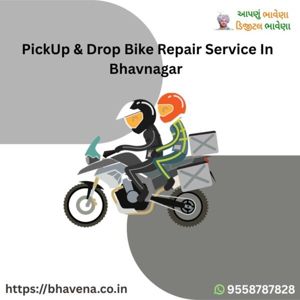 PickUp & Drop Bike Repair Service In Bhavnagar